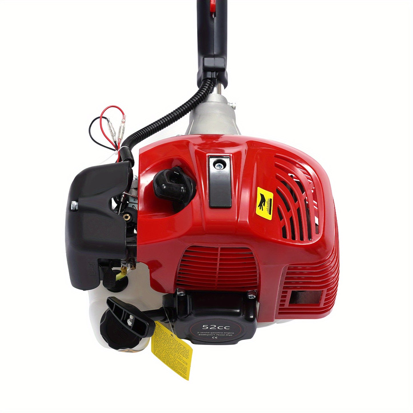 Handveger – Veegmachine – Bladerenveger – Benzineveger – Tuinveger – Lichtgewicht Aluminium Steel – Krachtige 52cc 2-Takt Motor