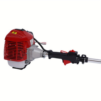 Handveger – Veegmachine – Bladerenveger – Benzineveger – Tuinveger – Lichtgewicht Aluminium Steel – Krachtige 52cc 2-Takt Motor