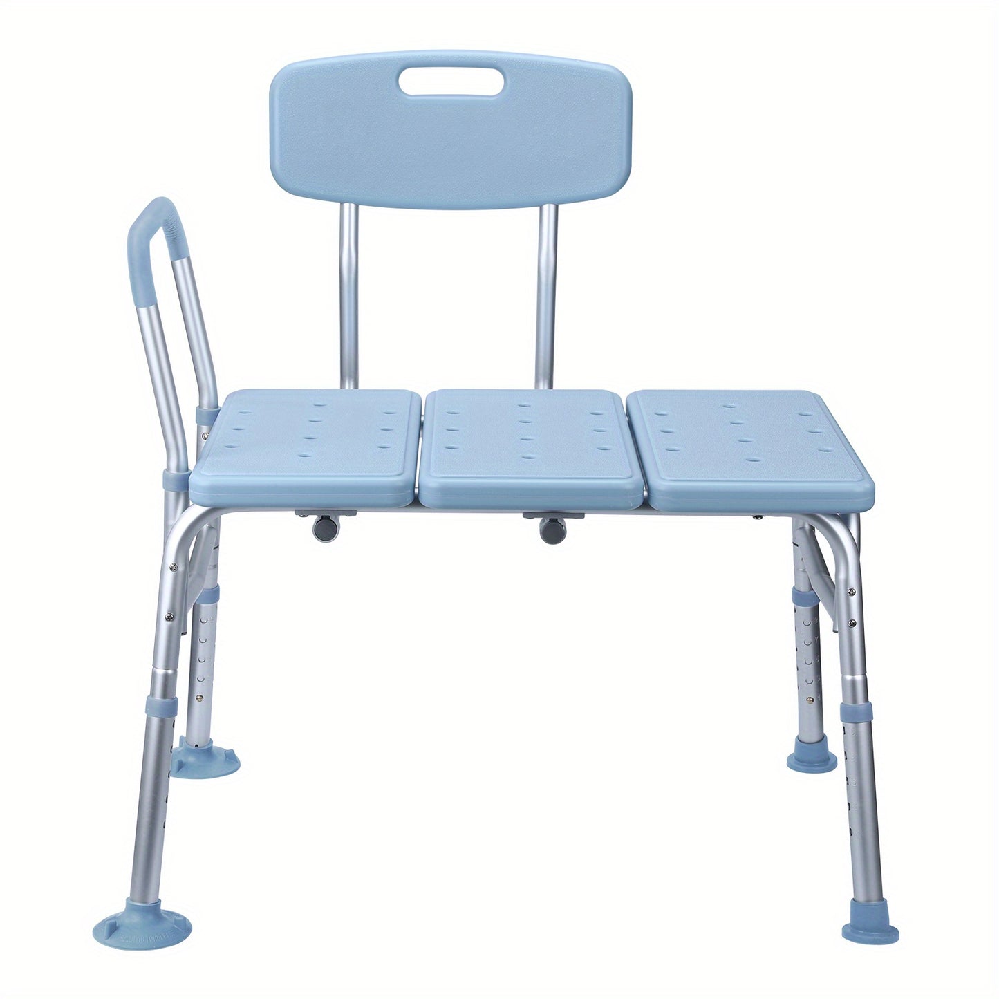 Badstoel – Badkuipstoel – Douchezitje – Badkruk – Badzitje – Verstelbare Hoogte 47-58,5 cm – Max. Draagvermogen 150 kg