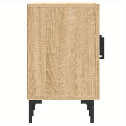 Oak Wood TV Meubel – Tv Stand – Tv Kast – Tv Console – Entertainment Center – Modern Design – Geschikt Voor 55" Televisies – Met Opbergruimte – Afmetingen 150x30x50cm