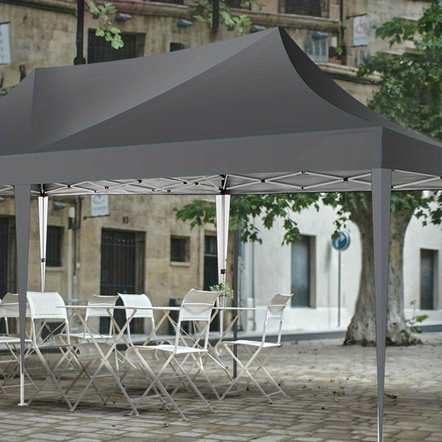 Partytent – Schaduw Tent – Evenementen Tent – Tuinfeest Tent – Marktstand Tent – 3x6 Meter – Met Zijwanden – Stevig Metalen Frame - QUORE