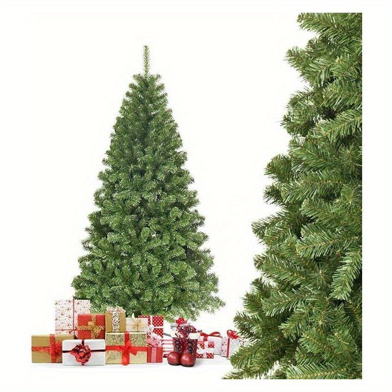 Kunstkerstboom – Nepkerstboom – Kunstkerstboom Met Standaard – Vouwbare Kerstboom – PVC Naalden Kerstboom – 180 cm Hoogte – 928/1346 Tips Met Metaalstandaard