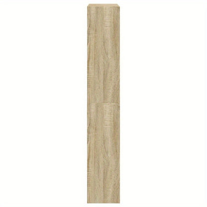 Schoenenkast – Schoenenrek – Schoenenbank – Hal Organizer – Opbergkast – Eikenlook – 80 x 21 x 125,5 cm – Duurzaam Houtmateriaal