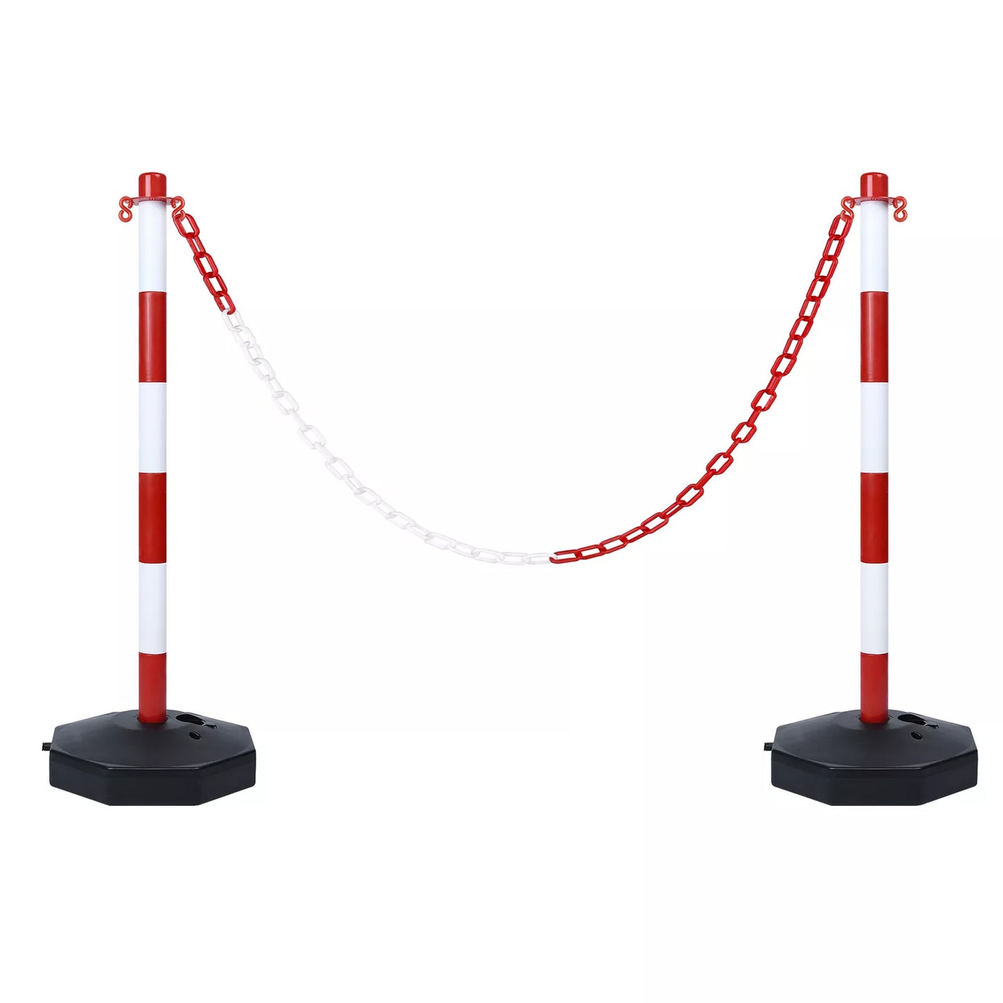 Afzetketting – Kunststof Ketting – Veiligheidsketting – Markeerketting – Afzetlint – 50 Meter Lengte – UV- en Vorstbestendig