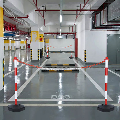Afzetketting – Kunststof Ketting – Veiligheidsketting – Markeerketting – Afzetlint – 50 Meter Lengte – UV- en Vorstbestendig