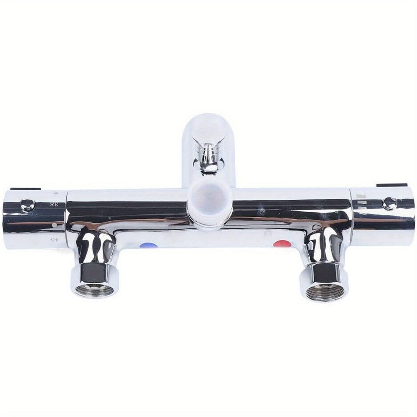 Douchekolom – Douchepaneel – Douchezuil – Regendouche – Doucheset – Thermostatisch – 3 Straalsoorten – RVS Zilverkleurig – Verstelbare Hoogte 81-117 cm