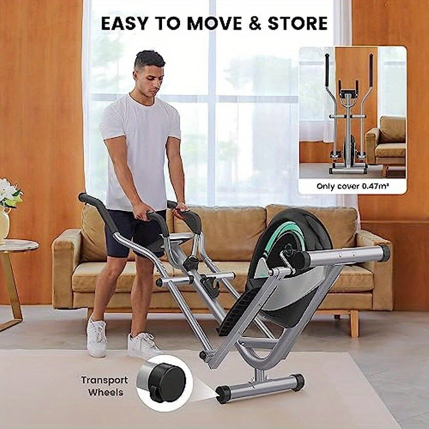 Crosstrainer – Elliptische Trainer – Fitnessapparaat – Hometrainer – Elliptical Trainer – Magnetische Weerstand – Compact En Stabiel Frame