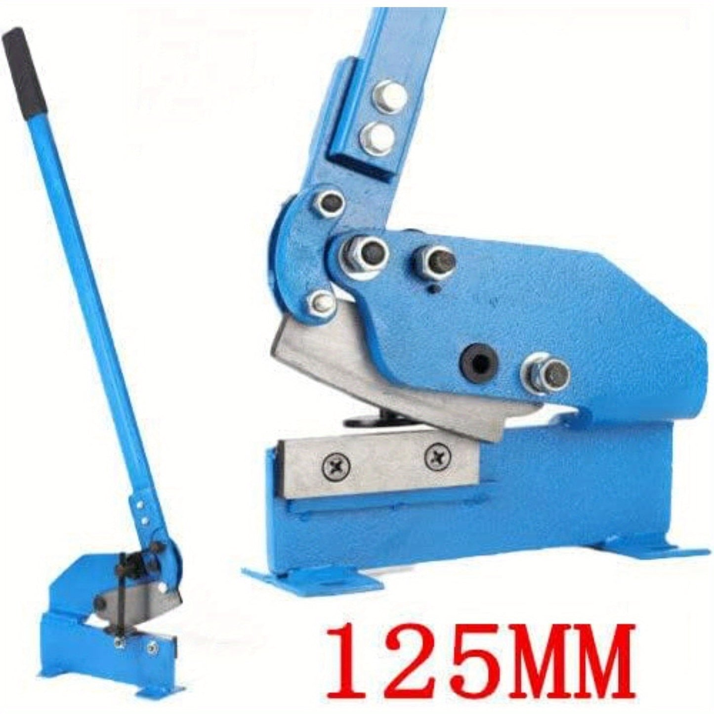 Handmatige Hefknipschaar – Metaalschaar – Stalen Knipschaar – Hefboommechanisme – Precisie Knippen – Bladlengte 125 Mm – Knipt Tot 11 Mm Dik Staal