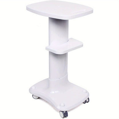 Goodslinesshop Beauty Salon Cart Constructed from ABS Portable Trolley for Collecting Instruments White [Shop Now for Premium Quality!]