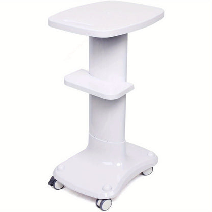 Goodslinesshop Beauty Salon Cart Constructed from ABS Portable Trolley for Collecting Instruments White [Shop Now for Premium Quality!]