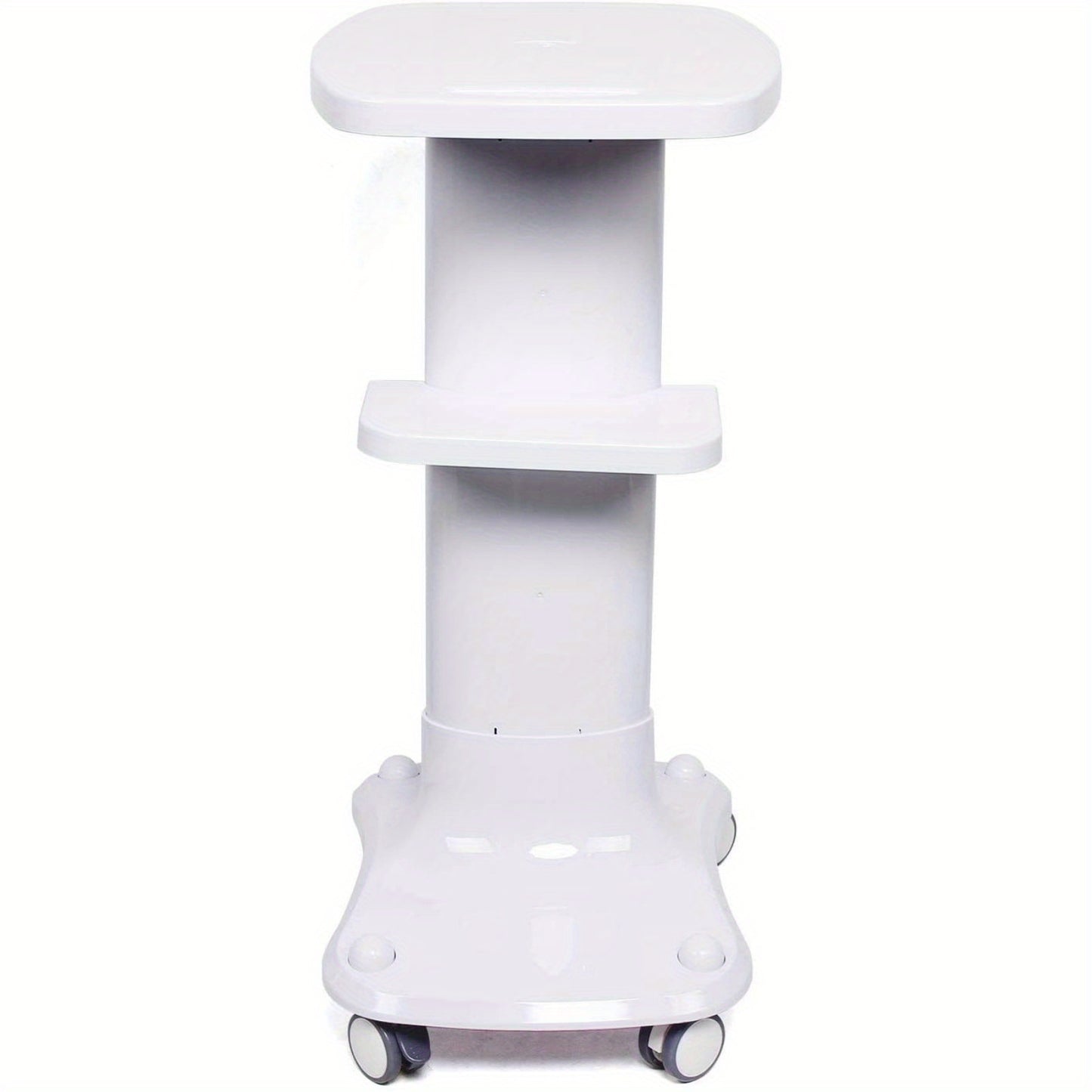Goodslinesshop Beauty Salon Cart Constructed from ABS Portable Trolley for Collecting Instruments White [Shop Now for Premium Quality!]