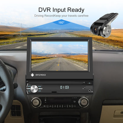 Autoradio – Auto Radio – Multimedia Radio – Wagenradio – Car Audio – Met 7 Inch Touchscreen – Inclusief Achteruitrijcamera & DVR Rijstrecordfunctie