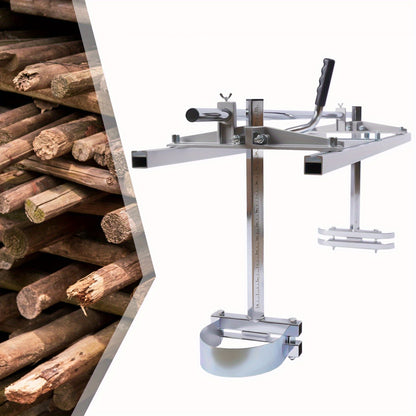 Zaaggeleider kettingzaag – kettingzaaghouder – zaagrail – houtzaaggeleider – zaaghulp – aluminium en staal – geschikt tot 121,92 cm zaagblad