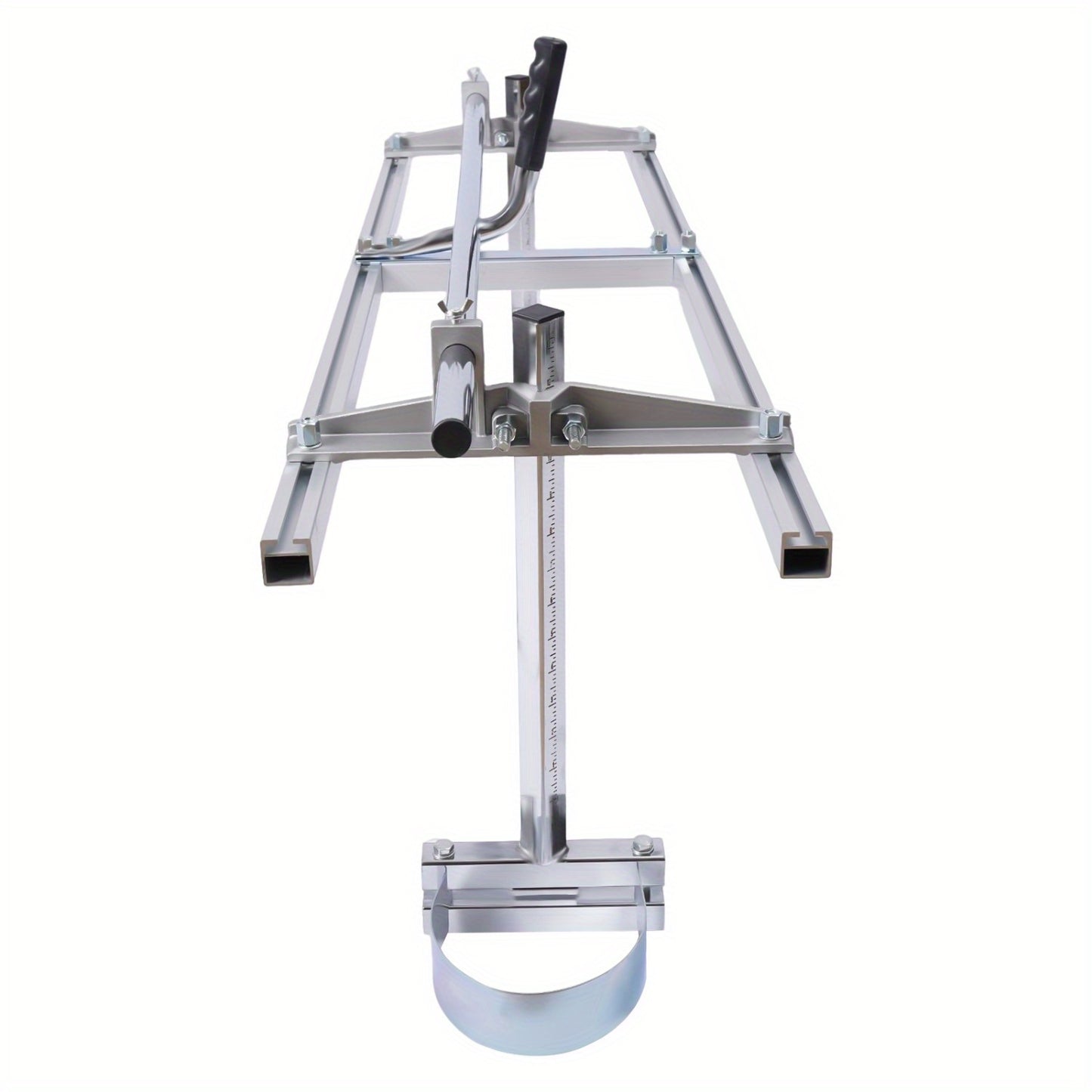 Zaaggeleider kettingzaag – kettingzaaghouder – zaagrail – houtzaaggeleider – zaaghulp – aluminium en staal – geschikt tot 121,92 cm zaagblad