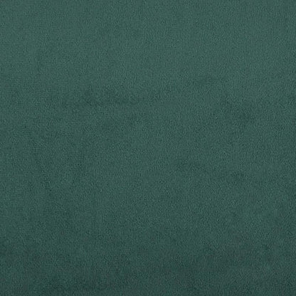 Bedbank – Slaapbank – Sofa – Logeerbed – Bed  – Donkergroen Velvet – 90x200 cm – Makkelijk Transformeerbaar