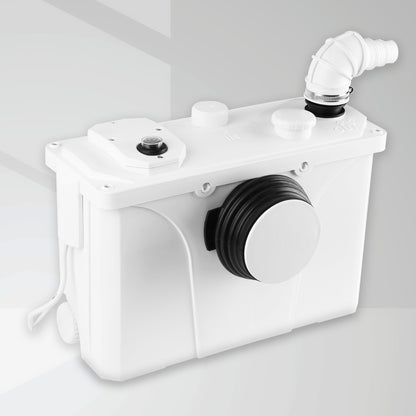 wc-pomp – afvalwaterpomp – rioolpomp – toiletpomp – afvoer-pomp – compact – werkt zonder elektriciteit