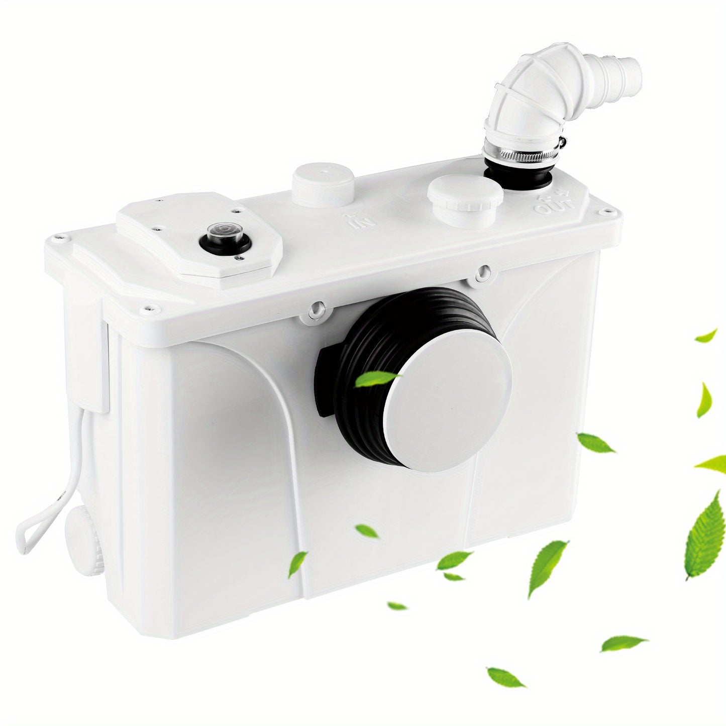 wc-pomp – afvalwaterpomp – rioolpomp – toiletpomp – afvoer-pomp – compact – werkt zonder elektriciteit