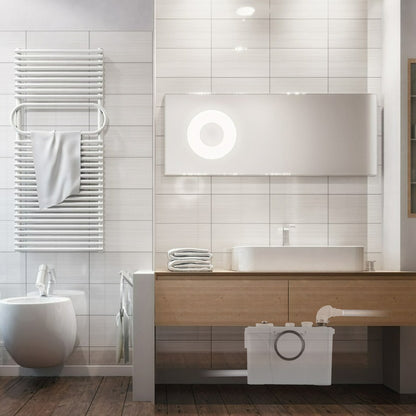 wc-pomp – afvalwaterpomp – rioolpomp – toiletpomp – afvoer-pomp – compact – werkt zonder elektriciteit
