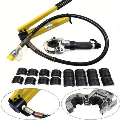 Persklem – Hydraulische Pers Tang – Buispersmachine – Pijpdrukker – Krachtige Pers Tang – 6 Ton Kracht – 360° Draaibare Perskop