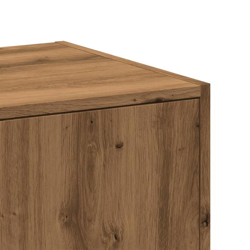 Opbergkast – Hoge Kast – Smalle Kast – Opbergrek – Keukenkast – Duurzaam Gerecycled Hout – Compact Verticaal Design 30x41x174,5 cm