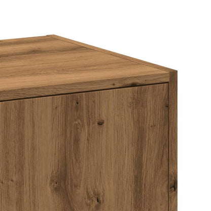 Opbergkast – Hoge Kast – Smalle Kast – Opbergrek – Keukenkast – Duurzaam Gerecycled Hout – Compact Verticaal Design 30x41x174,5 cm
