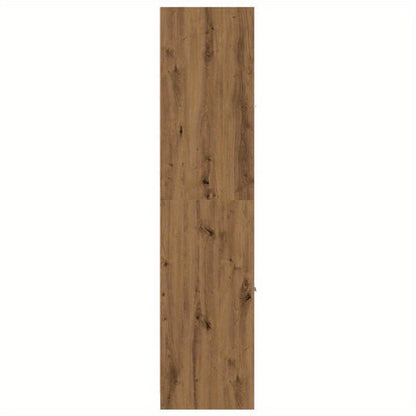 Opbergkast – Hoge Kast – Smalle Kast – Opbergrek – Keukenkast – Duurzaam Gerecycled Hout – Compact Verticaal Design 30x41x174,5 cm