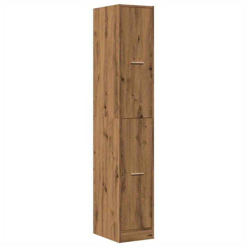 Opbergkast – Hoge Kast – Smalle Kast – Opbergrek – Keukenkast – Duurzaam Gerecycled Hout – Compact Verticaal Design 30x41x174,5 cm