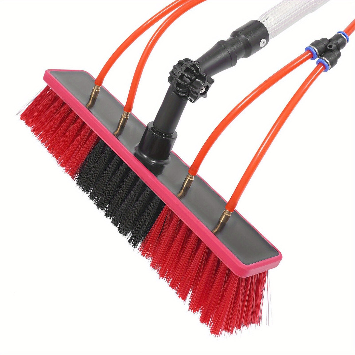 Goodslinesshop MEHOOSPVN Telescopic rod, water-carrying window cleaner with telescopic handle, telescopic rod, roof cleaning with brush, 8 metres long for cleaning high windows, exterior walls, cars [High-Quality Shop Now!],