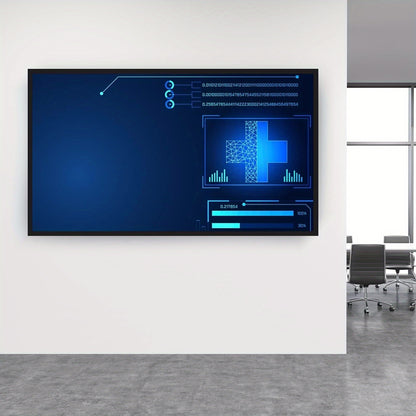 Projectiescherm – Beamer Scherm – Presentatiescherm – Thuisbioscoop Scherm – Gaming Scherm – 3,3m-4,06m Grootte – Aluminium Frame – 4K HD Beeldkwaliteit – Eenvoudig Te Installeren