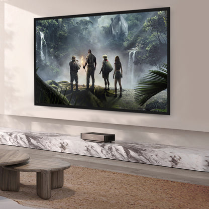 Projectiescherm – Beamer Scherm – Projectiedoek – Projector Scherm – Beamerscherm – 100 Inch – 16:9 Beeldverhouding – Aluminium Frame