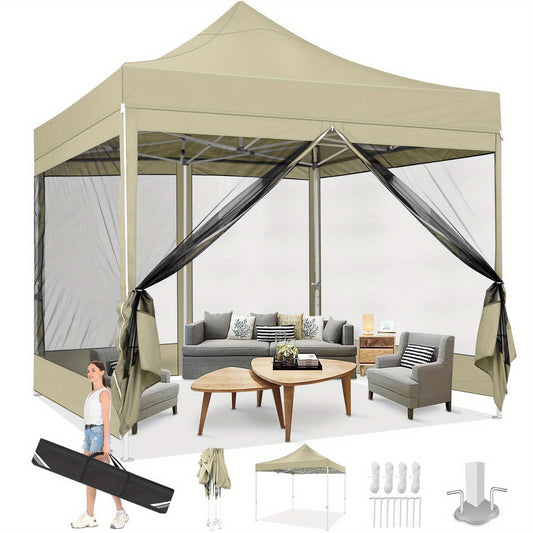 Muskietent – Klapmoskietent – Inklapbare Tent – Muggennet – Aluminium Frame – 3x3 Meter – Lichtgewicht