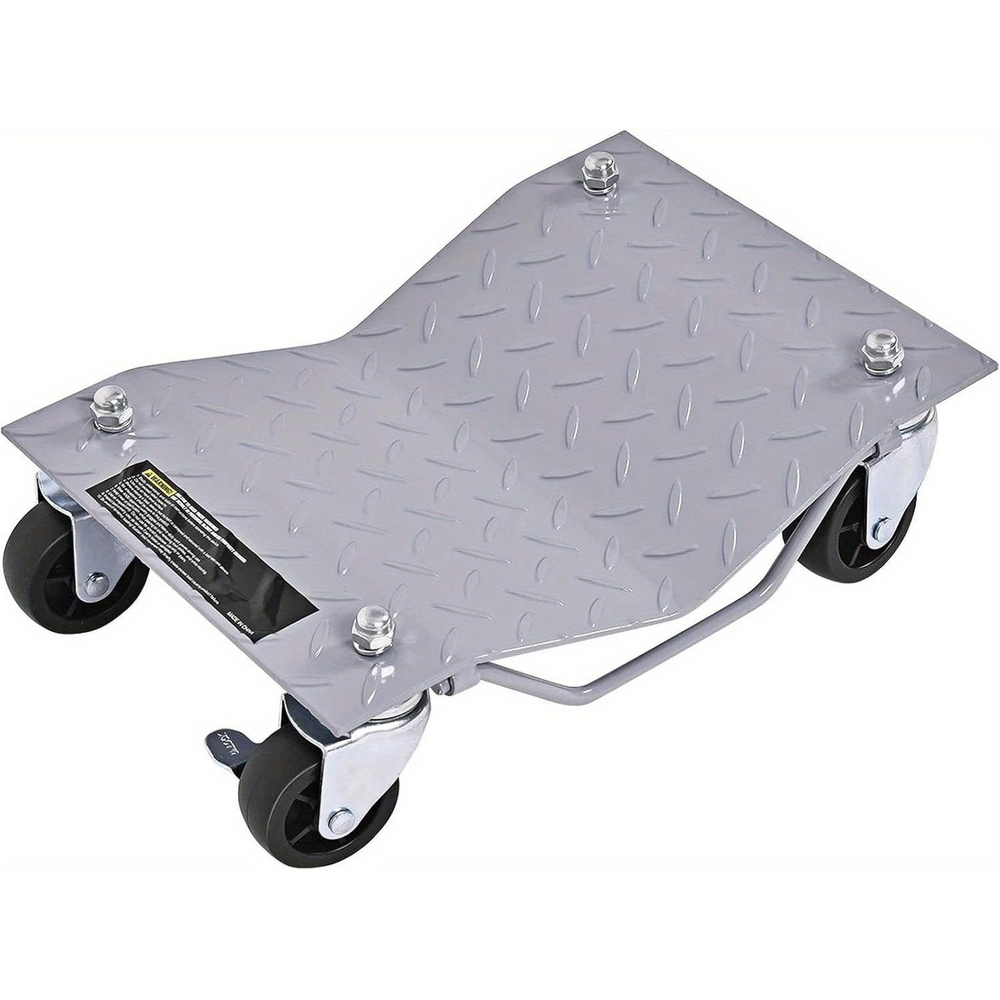 Rollendekens – Autoplatforms – Wielplaten – Rolplaten – Verplaatsingshulpmiddel – Stalen Constructie – 680 kg Draagvermogen – Vergrendelbare Wielen