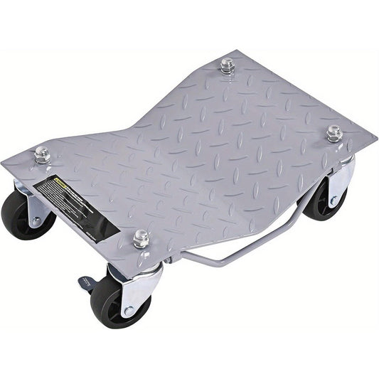 Rollendekens – Autoplatforms – Wielplaten – Rolplaten – Verplaatsingshulpmiddel – Stalen Constructie – 680 kg Draagvermogen – Vergrendelbare Wielen