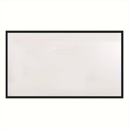 Projectiescherm – Beamer Scherm – Projectiedoek – Beamerscherm – Projectorscherm – 100 Inch – 16:9 4K HD – Aluminium Frame Met Zwarte Rand