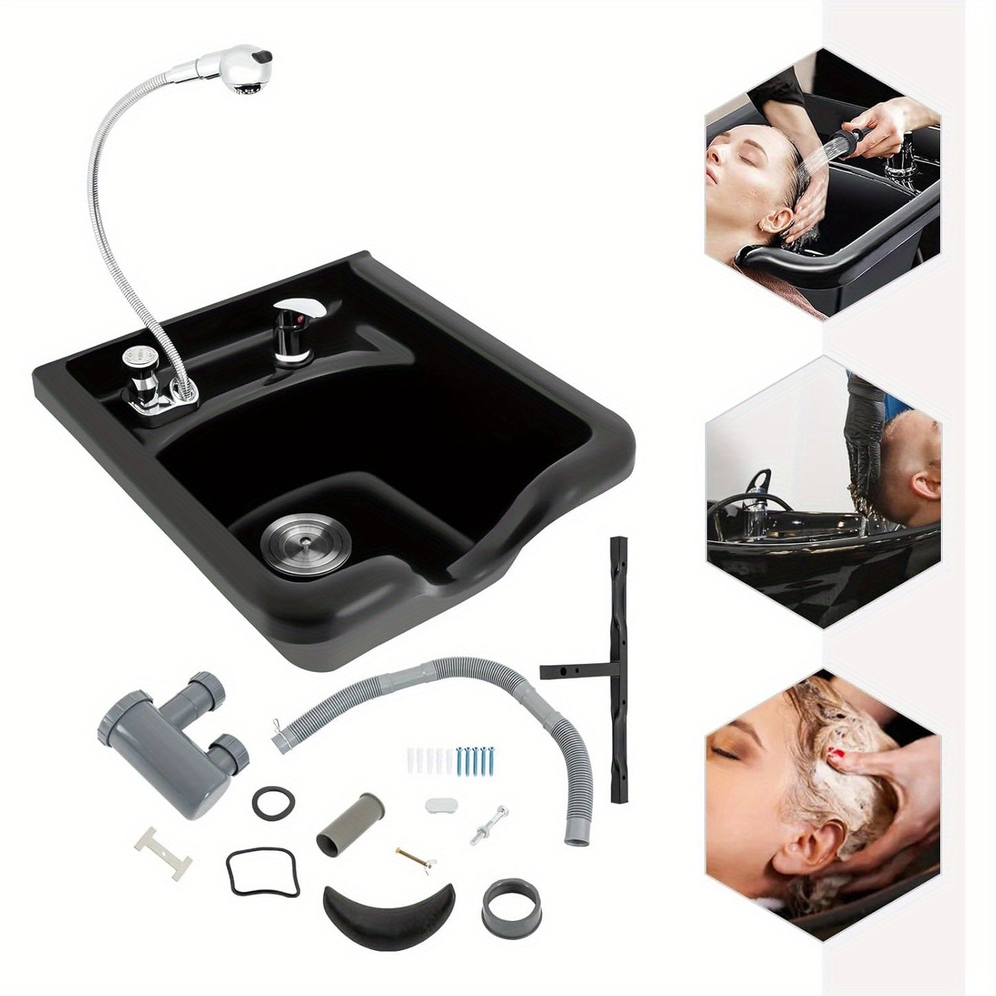 shampoo bakje – shampoobak – zeepbakje – zeephouder – draagbaar wasbakje – lichtgewicht en draagbaar – duurzaam ABS-materiaal
