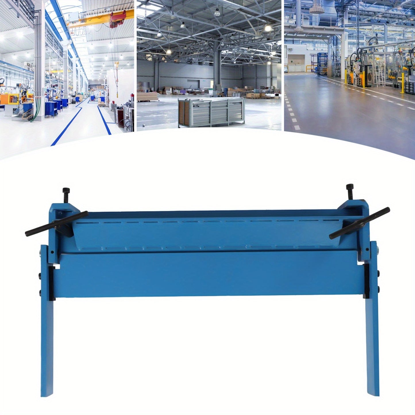 Metalen Buigtang – Staalbuiger – Plaatbuiger – Metaalbender – Bovendrukbuiger – 450 mm Werkbreedte – Instelbare Buighoek tot 95° – Draagbaar – Gietijzer