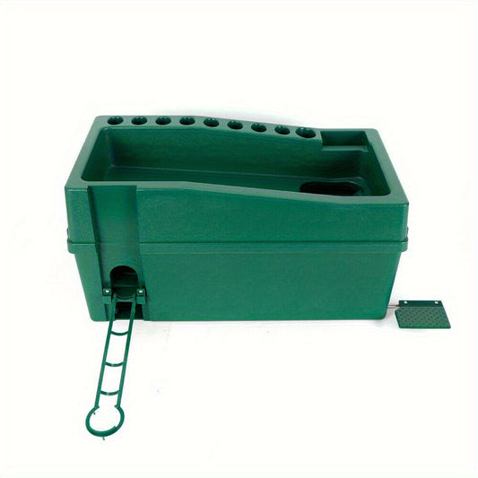 Golfballenautomaat – Golfbaldispenser – Ballenmachine – Golftrainer – Automatische Ballenuitgifte – Voetpedaalbediening – Duurzame ABS Constructie – 100 Ballen Capaciteit
