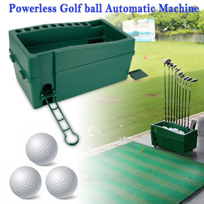 Golfballenautomaat – Golfbaldispenser – Ballenmachine – Golftrainer – Automatische Ballenuitgifte – Voetpedaalbediening – Duurzame ABS Constructie – 100 Ballen Capaciteit