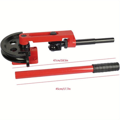 Pijpenbuiger – Buigmachine – Buigtang – Buisbuiger – Buizenbuiger – Handmatig – Voor 10-25 mm Buizen – Buigt Tot 180° – Gietijzer & Staal