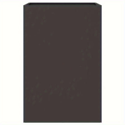 Bloempot – Plantenbak – Plantenbakken – Plantenpot – Bloemmand – Zwart – Staal – Weerbestendig – 52x48x75 cm