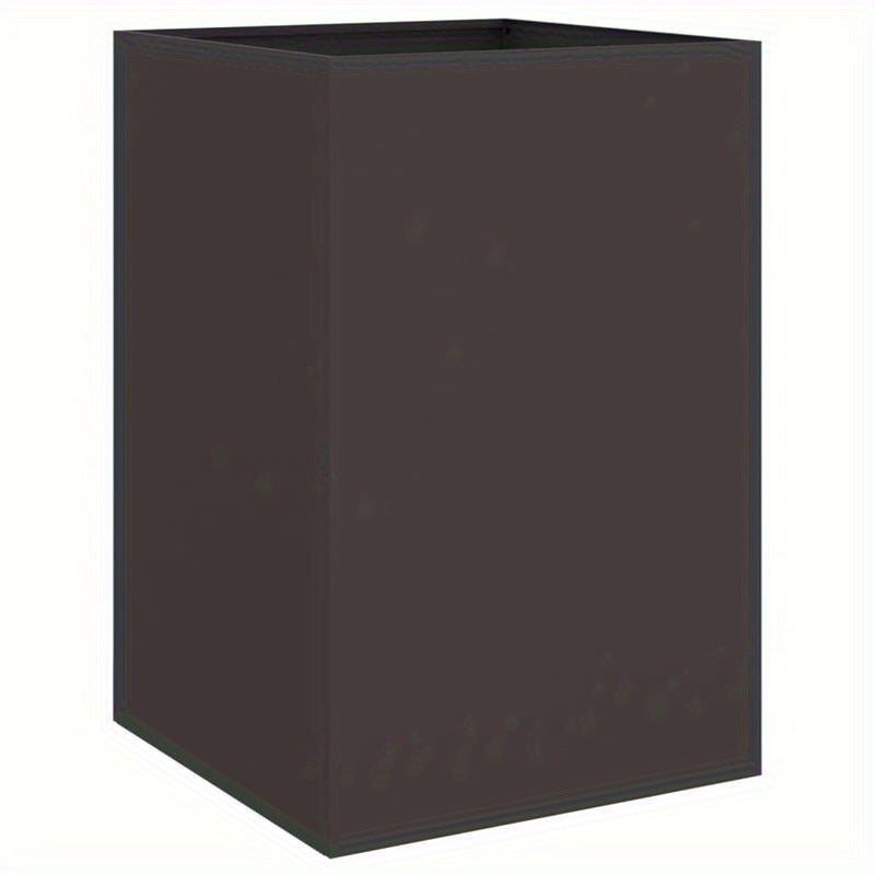 Bloempot – Plantenbak – Plantenbakken – Plantenpot – Bloemmand – Zwart – Staal – Weerbestendig – 52x48x75 cm