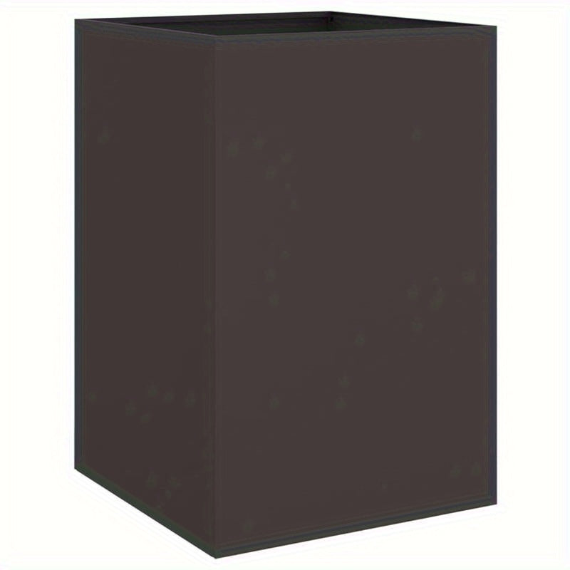 Bloempot – Plantenbak – Plantenbakken – Plantenpot – Bloemmand – Zwart – Staal – Weerbestendig – 52x48x75 cm