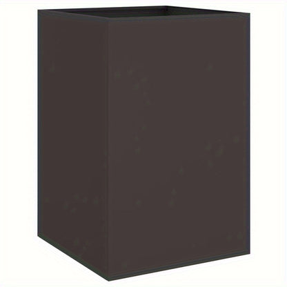 Bloempot – Plantenbak – Plantenbakken – Plantenpot – Bloemmand – Zwart – Staal – Weerbestendig – 52x48x75 cm