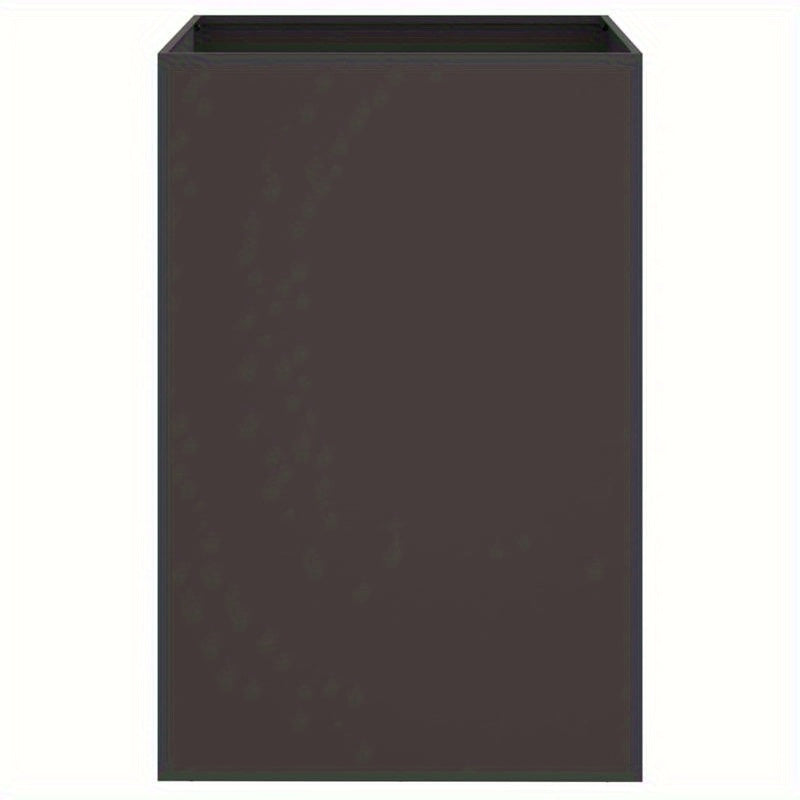 Bloempot – Plantenbak – Plantenbakken – Plantenpot – Bloemmand – Zwart – Staal – Weerbestendig – 52x48x75 cm
