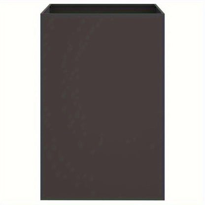 Bloempot – Plantenbak – Plantenbakken – Plantenpot – Bloemmand – Zwart – Staal – Weerbestendig – 52x48x75 cm