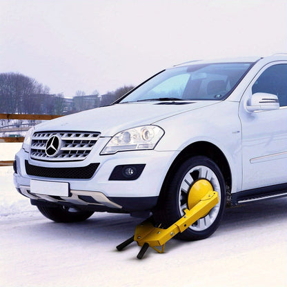 Wielklem – Wielslot – Parkeerklem – Diefstalbeveiliging – Wielblokkering – Stalen Beveiliging – Verstelbaar 13-15 Inch – Voor Banden Tot 220 mm