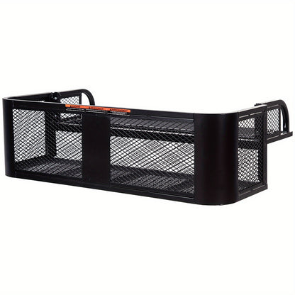 Bagagerek ATV UTV – Achterdrager – Cargo Carrier – Opbergmand – Outdoorrekwagen – Universeel Ontwerp – Stevig Metaal Mesh – Ventilerend Ontwerp