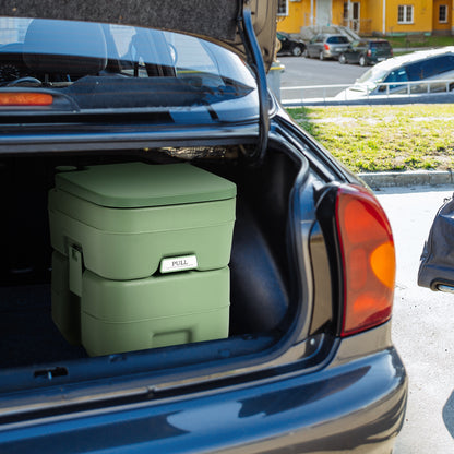 Draagbaar Reistoilet – Camping Toilet – Chemisch Toilet – Outdoor Porta Potty – Mobiel Campingpotje – 20L Afvaltank – Geurvrij & Lekvrij