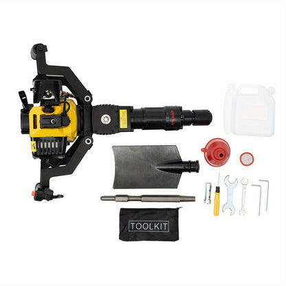 Grondboor – Bollenboor – Palenboor – Tuinboor – Boor – Krachtige 33CC Tweetaktmotor – Stevige Gietstalen Constructie