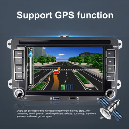 Android 13 Autoradio – Car Stereo – Multimedia Speler – Navigatiesysteem – Bluetooth Radio – 7 Inch HD Touchscreen – Wireless Android Auto & CarPlay – AHD Achteruitrijcamera & Microfoon - QUORE